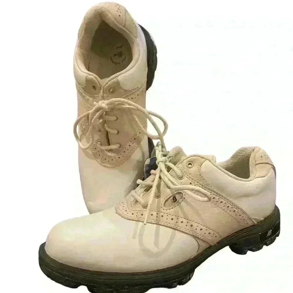 New Balance WG1275B
Golf Shoes Girls
Size 5 1/2 White-Beige
Champ Soft Spike